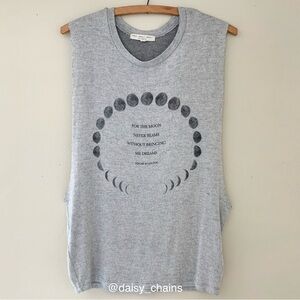 NWOT Truly Madly Deeply Moon Phase Muscle Tee